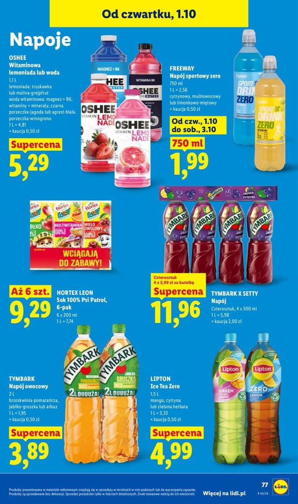 Lidl gazetka promocyjna 01.10-03.10.2026 — strona 81 z 109