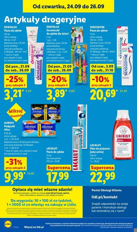 Lidl gazetka promocyjna 24.09-26.09.2026 — strona 98 z 105