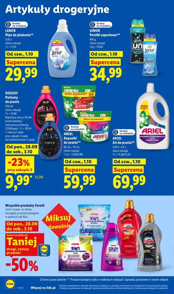 Lidl gazetka promocyjna 01.10-03.10.2026 — strona 98 z 109