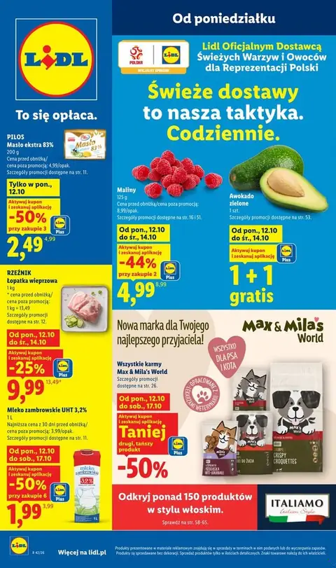 Lidl gazetka promocyjna 12.10-14.10.2026 — strona 1 z 114