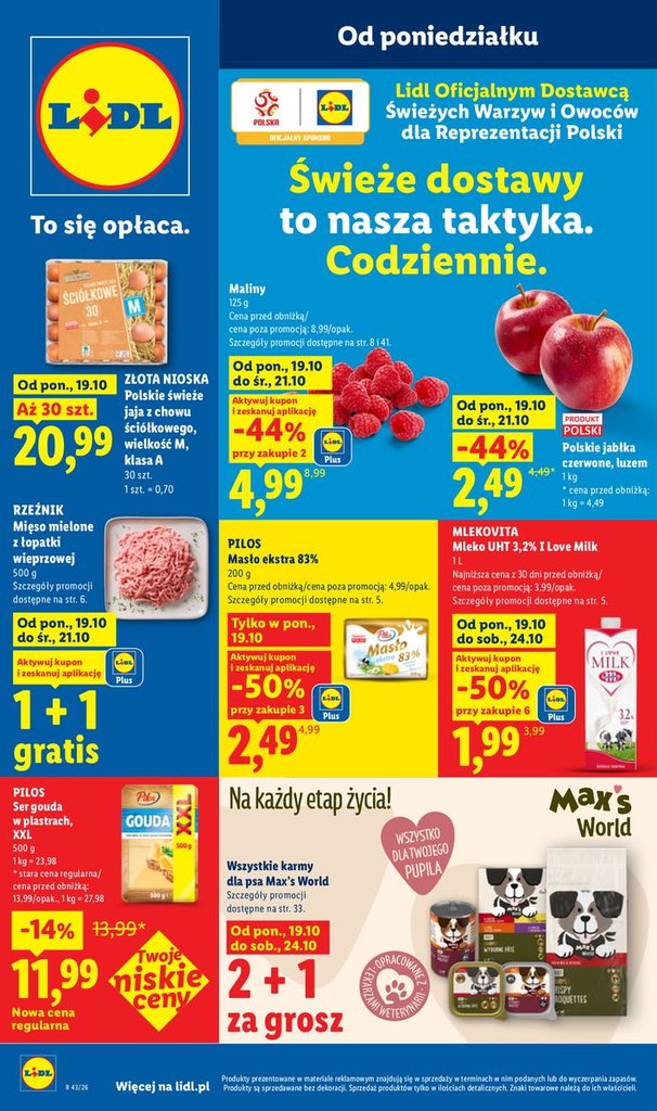 Lidl gazetka promocyjna 19.10-21.10.2026 — strona 1 z 102
