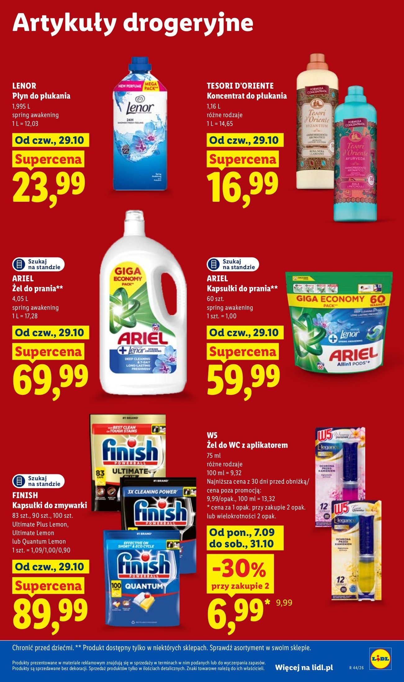 Lidl gazetka promocyjna 29.10-31.10.2026 — strona 109 z 118