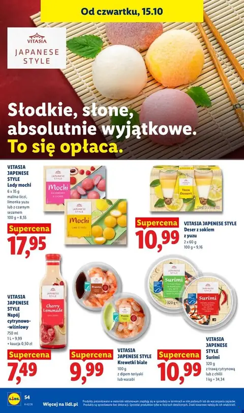 Lidl gazetka promocyjna 15.10-17.10.2026 — strona 54 z 115