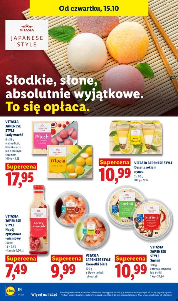 Lidl gazetka promocyjna 15.10-17.10.2026 — strona 54 z 115