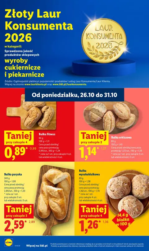 Lidl gazetka promocyjna 29.10-31.10.2026 — strona 54 z 114