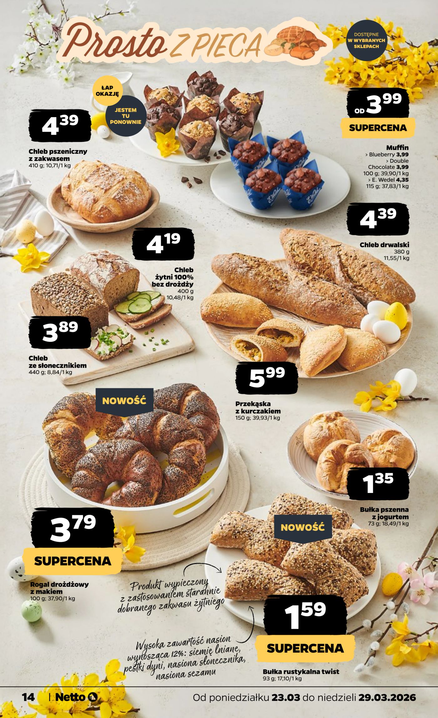 bułka pszenna z jogurtem