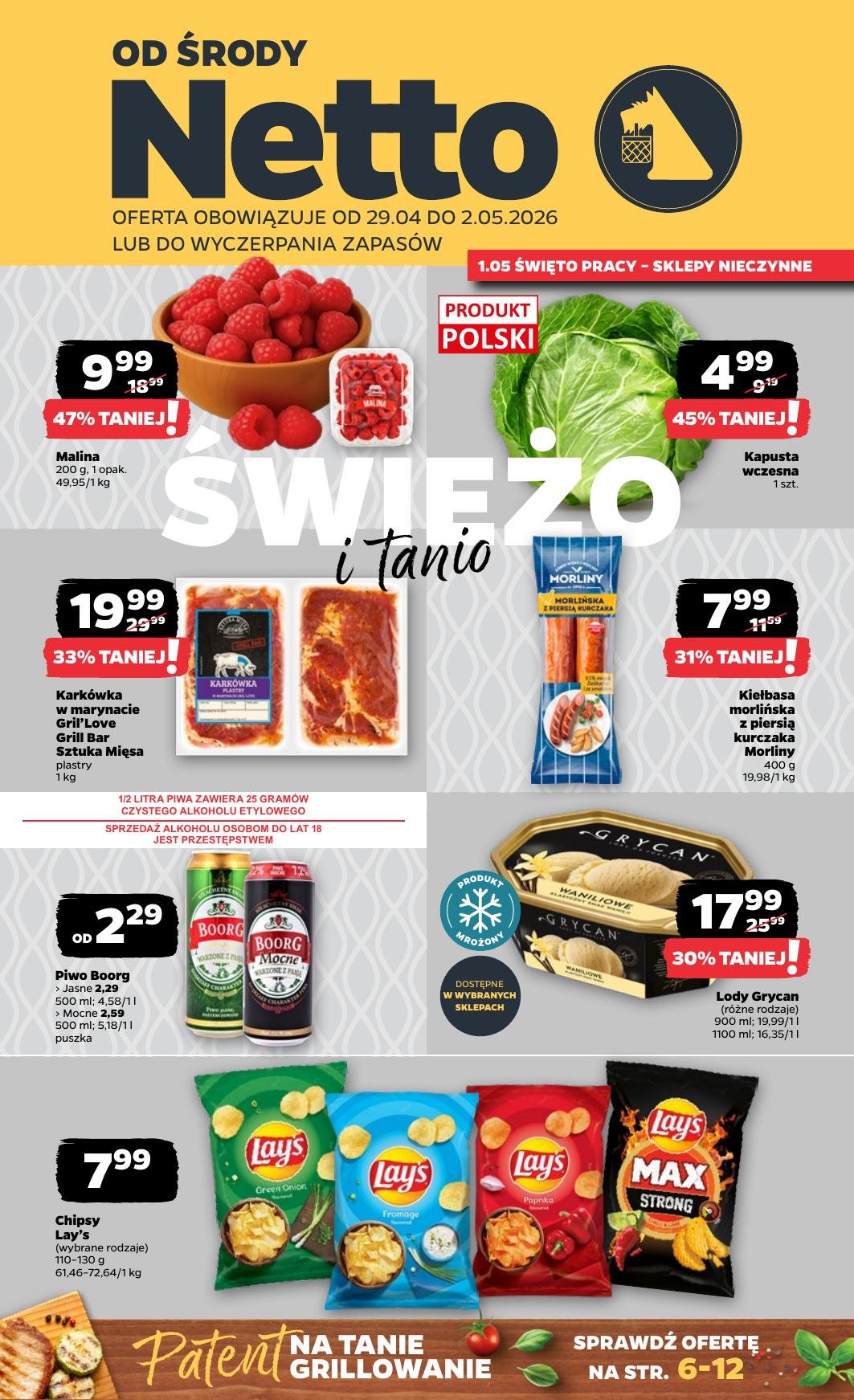 Netto gazetka promocyjna 29.04-02.05.2026 — strona 1 z 21