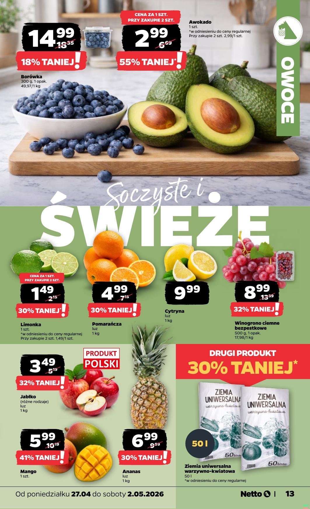 Netto gazetka promocyjna 27.04-02.05.2026 — strona 13 z 36