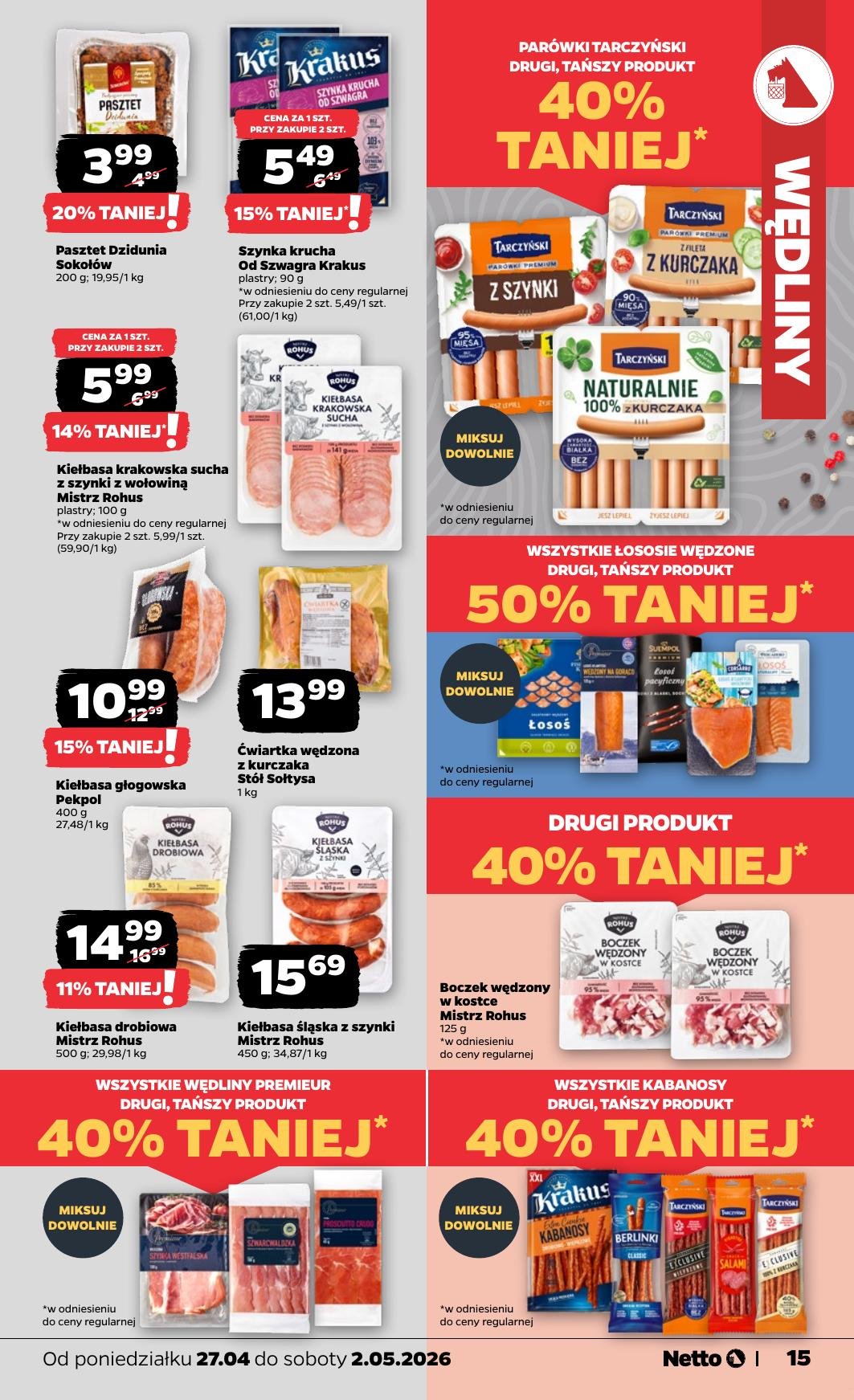 Netto gazetka promocyjna 27.04-02.05.2026 — strona 15 z 36