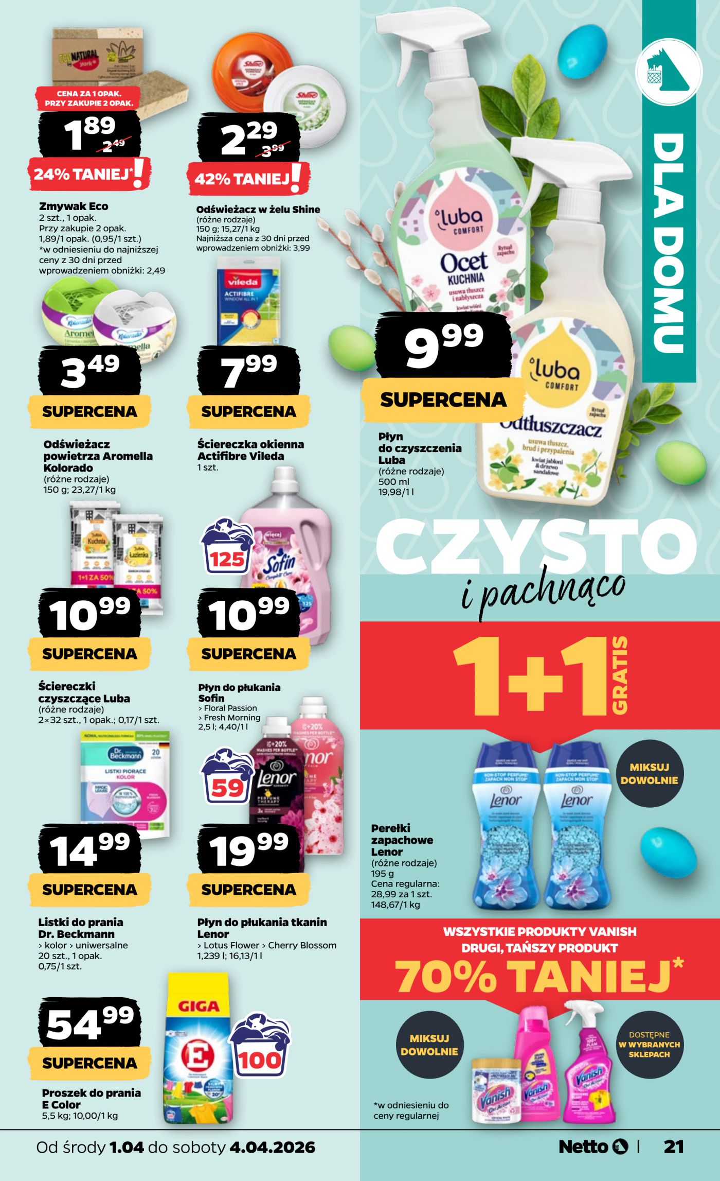 Netto gazetka promocyjna 03.04-06.04.2026 — strona 21 z 25