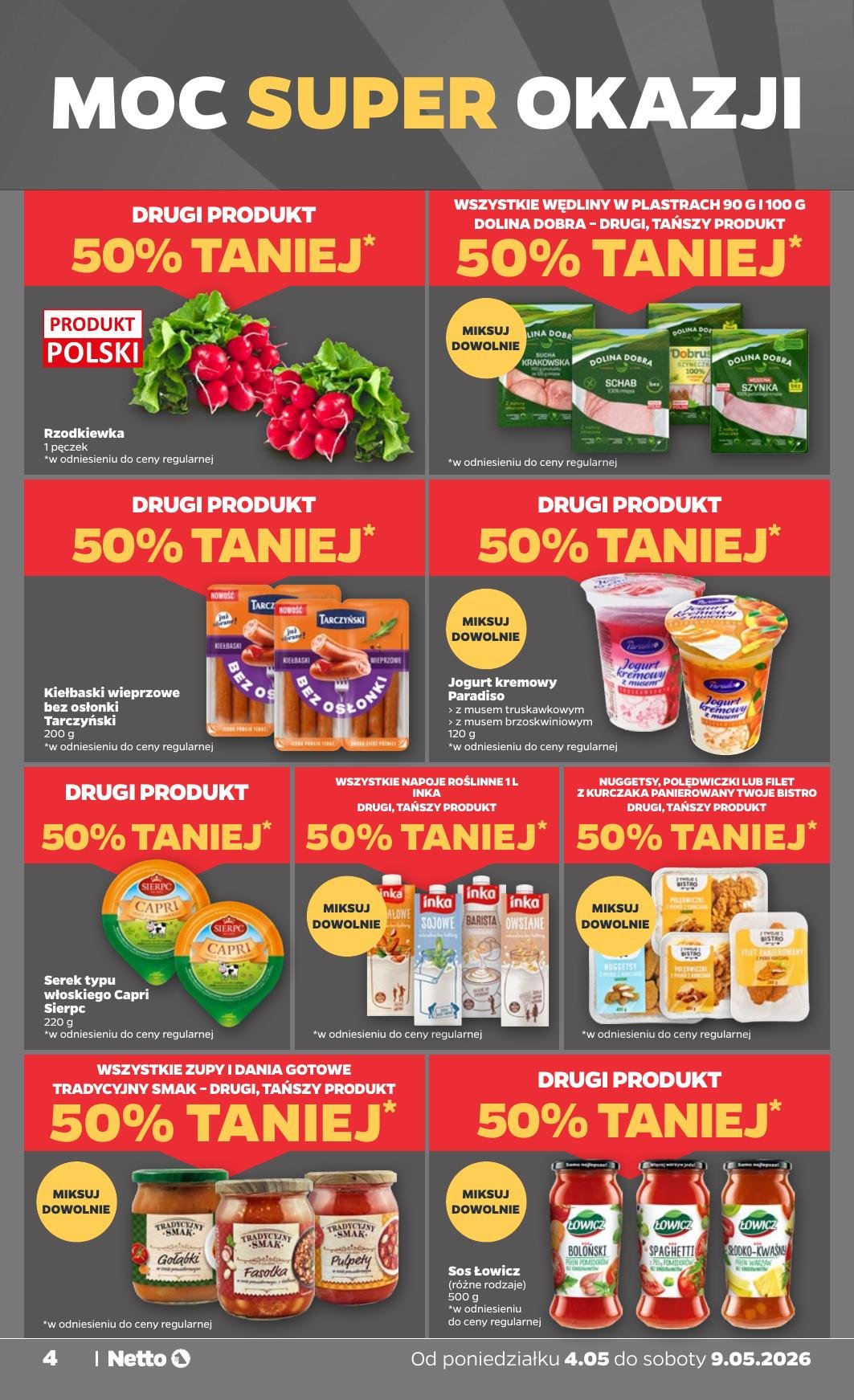 Netto gazetka promocyjna 04.05-09.05.2026 — strona 4 z 31