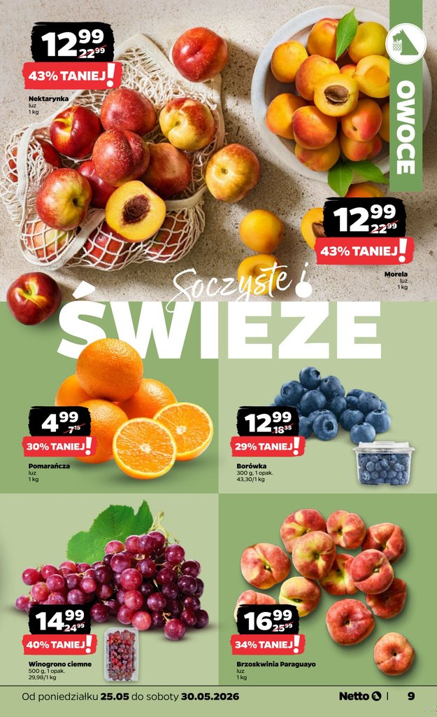 Netto gazetka promocyjna 25.05-30.05.2026 — strona 9 z 42