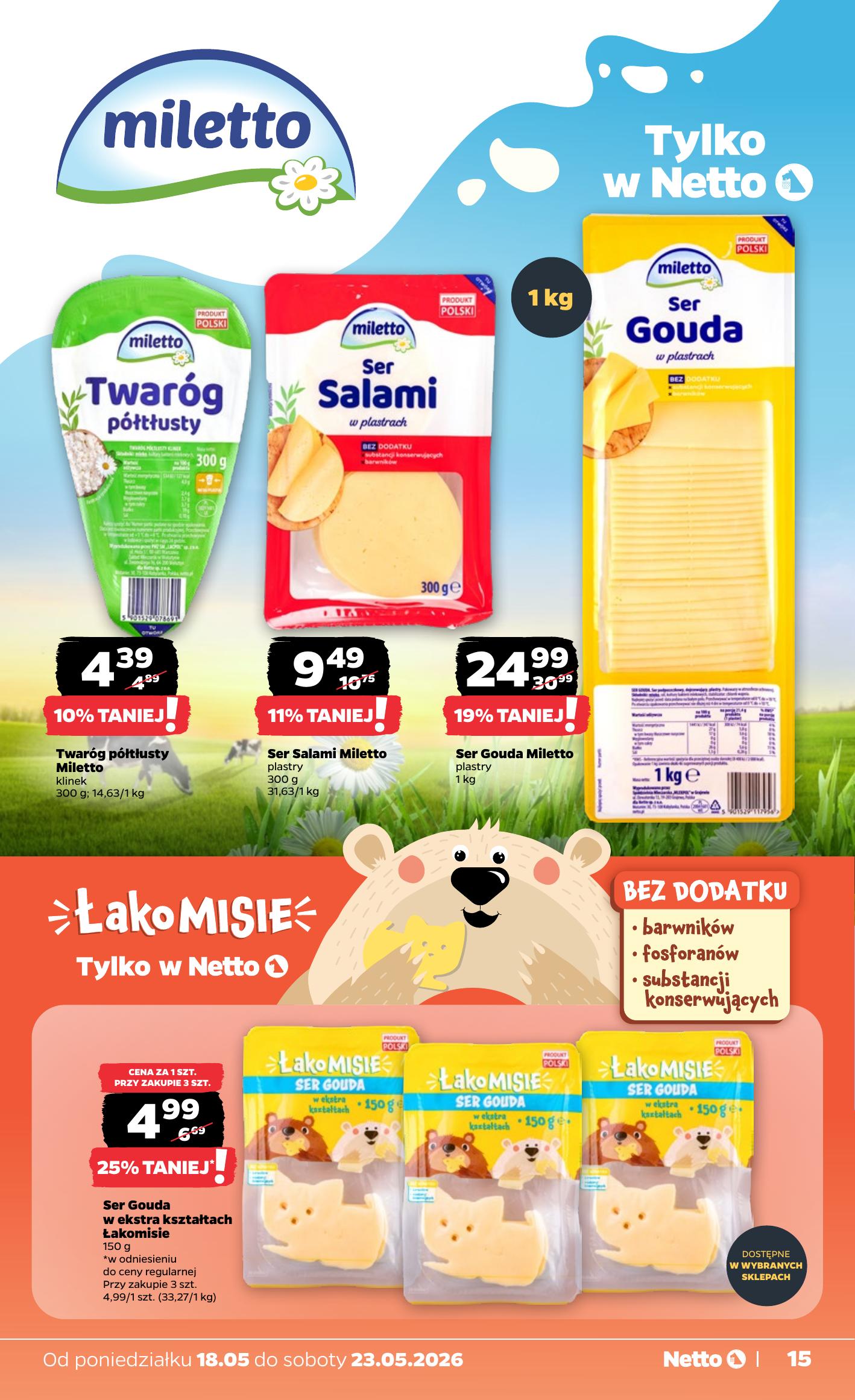 Netto gazetka promocyjna 18.05-23.05.2026 — strona 15 z 38