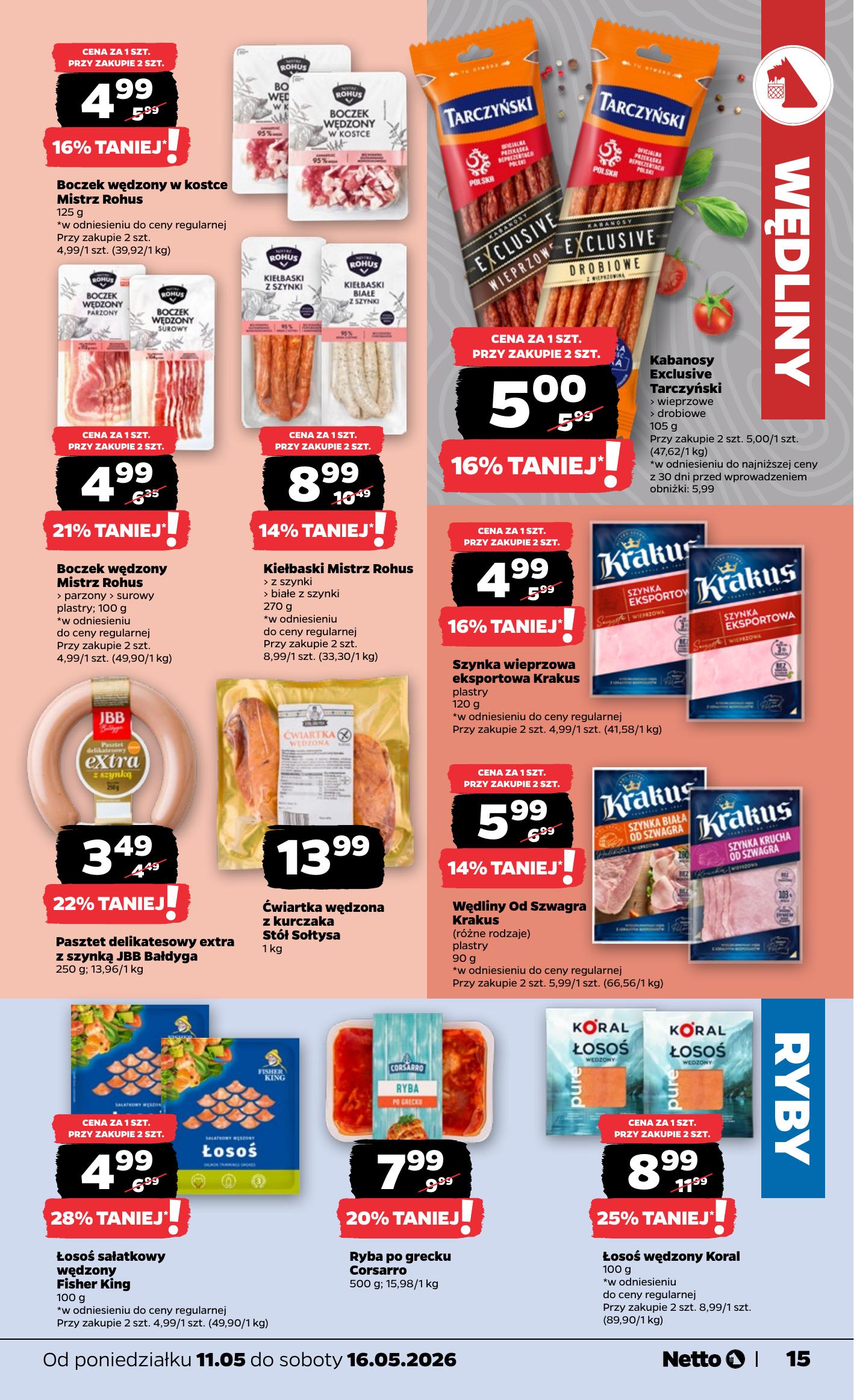 Netto gazetka promocyjna 11.05-16.05.2026 — strona 15 z 36