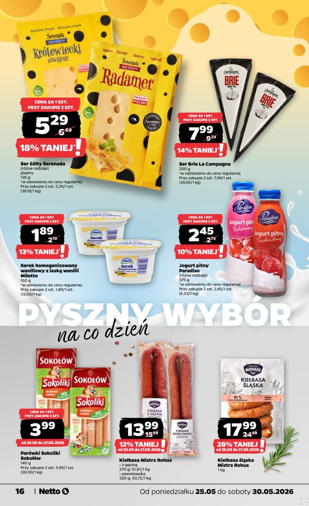 Netto gazetka promocyjna 25.05-30.05.2026 — strona 16 z 42