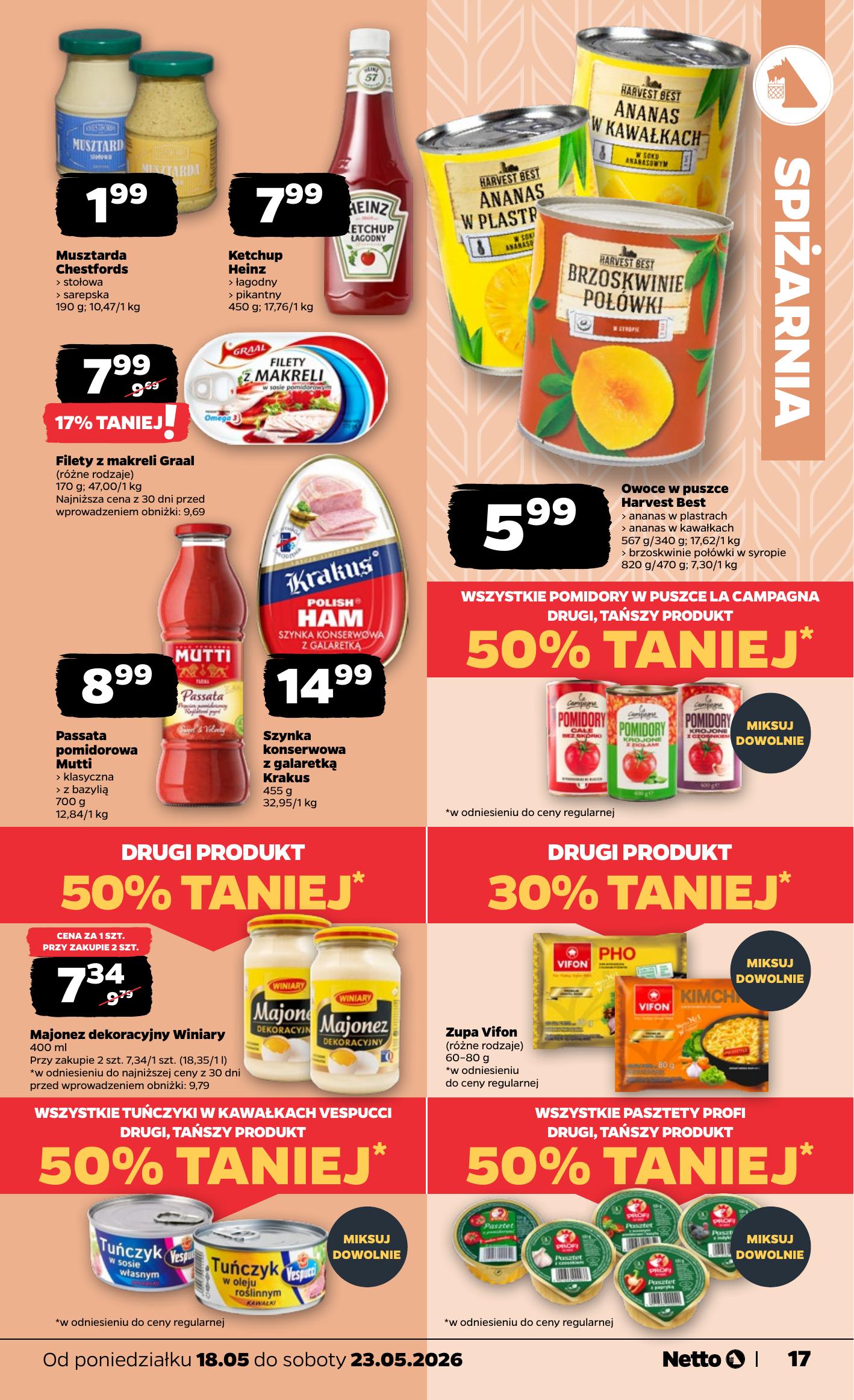 Netto gazetka promocyjna 18.05-23.05.2026 — strona 17 z 38