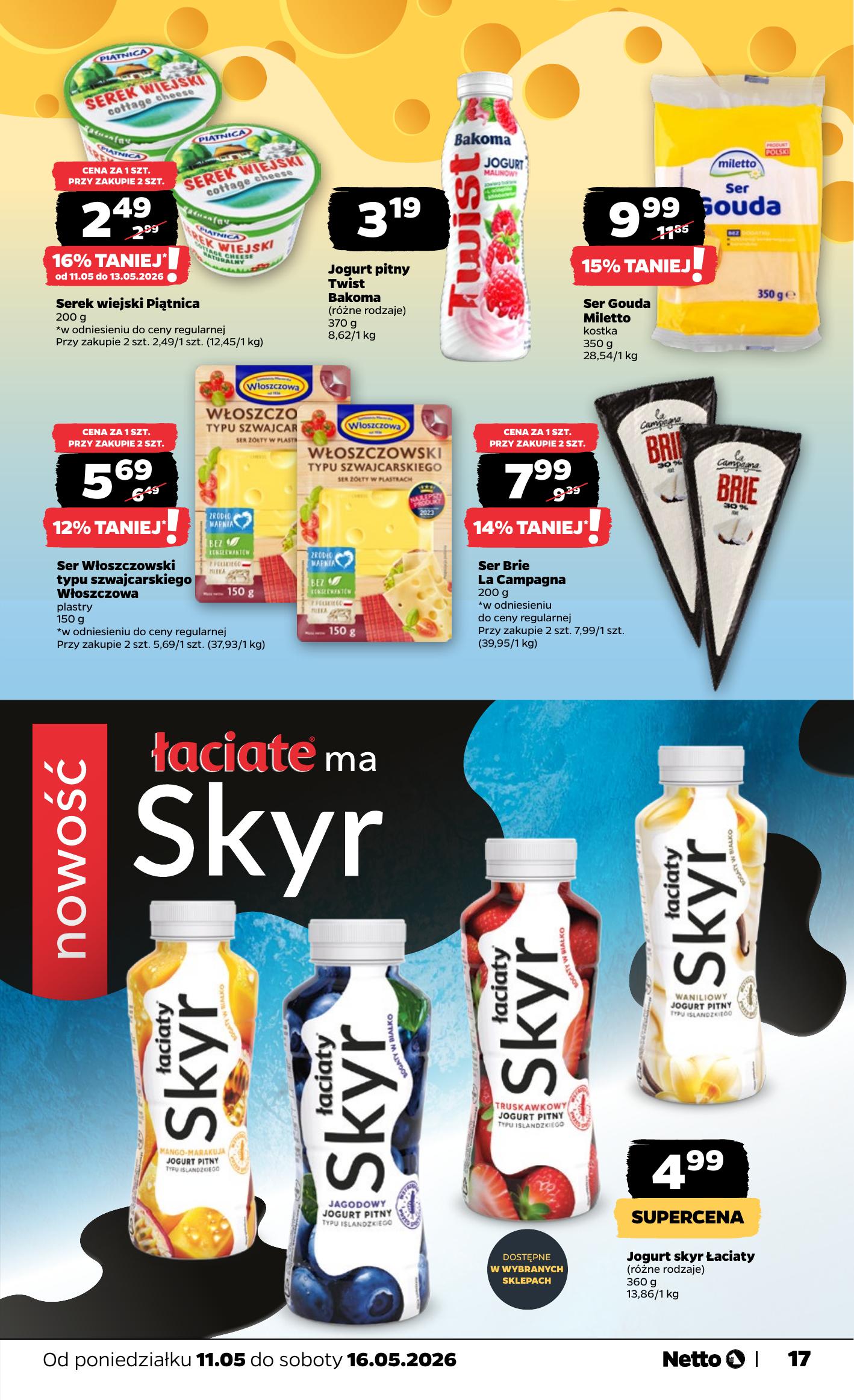 Netto gazetka promocyjna 11.05-16.05.2026 — strona 17 z 36