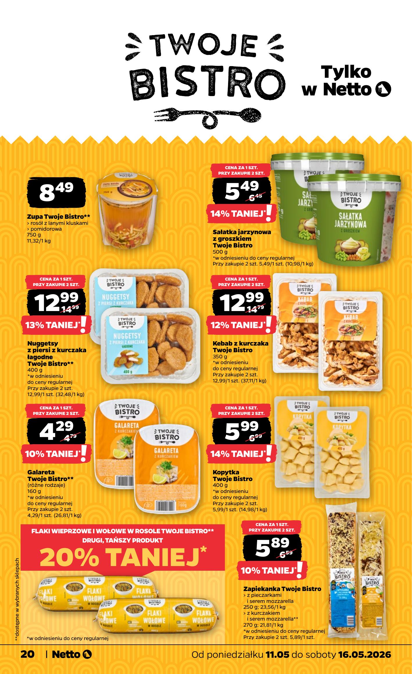Netto gazetka promocyjna 11.05-16.05.2026 — strona 20 z 36