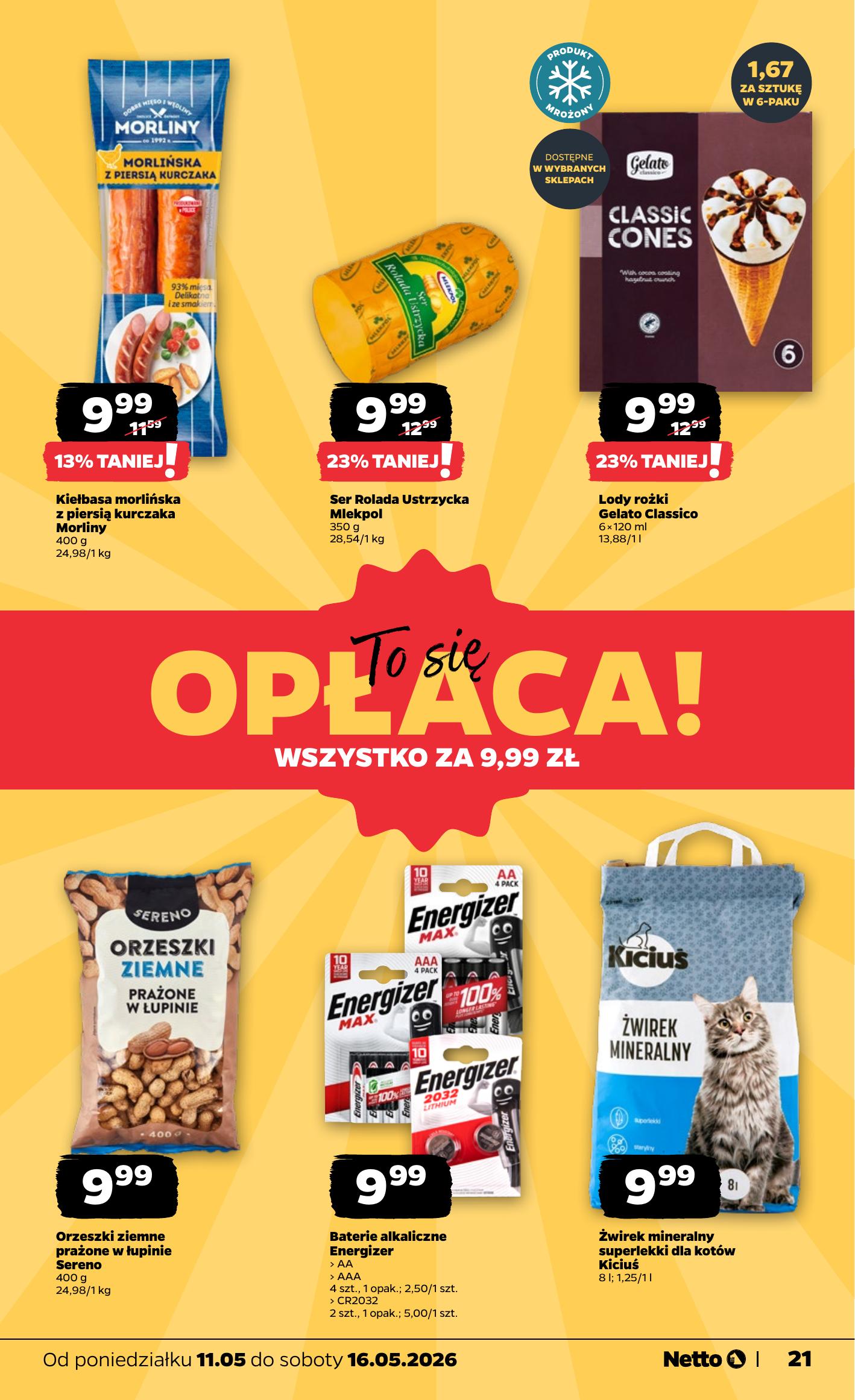 Netto gazetka promocyjna 11.05-16.05.2026 — strona 21 z 36
