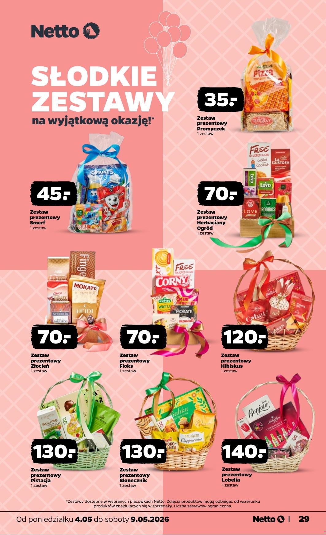zestaw prezentowy promyczek