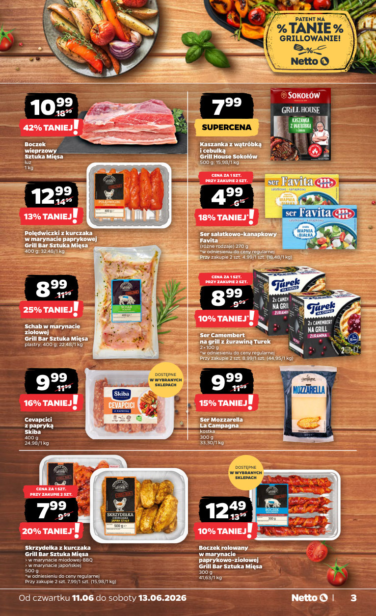 Netto gazetka promocyjna 11.06-13.06.2026 — strona 3 z 19