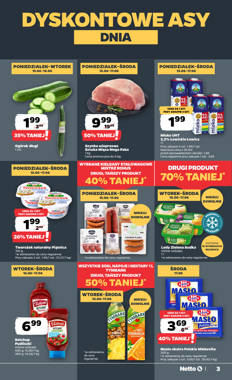 Netto gazetka promocyjna 15.06-20.06.2026 — strona 3 z 35