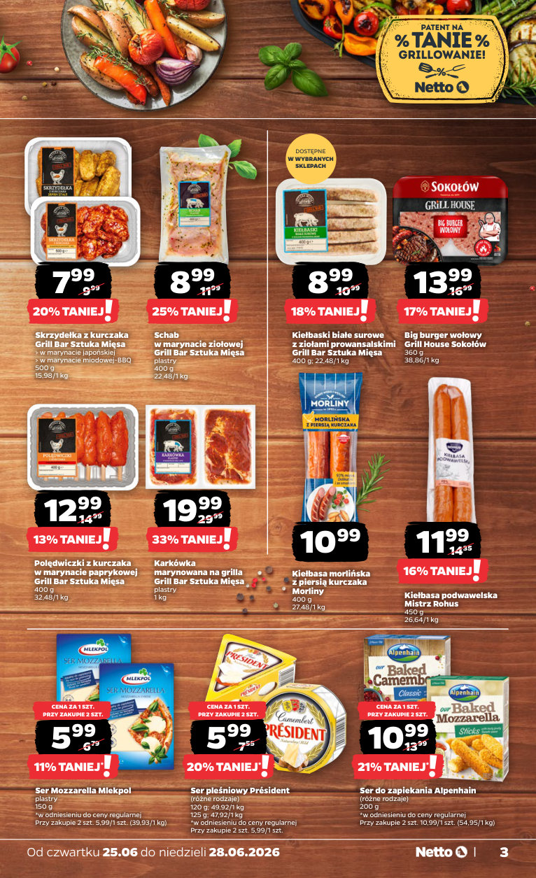 Netto gazetka promocyjna 25.06-28.06.2026 — strona 3 z 22