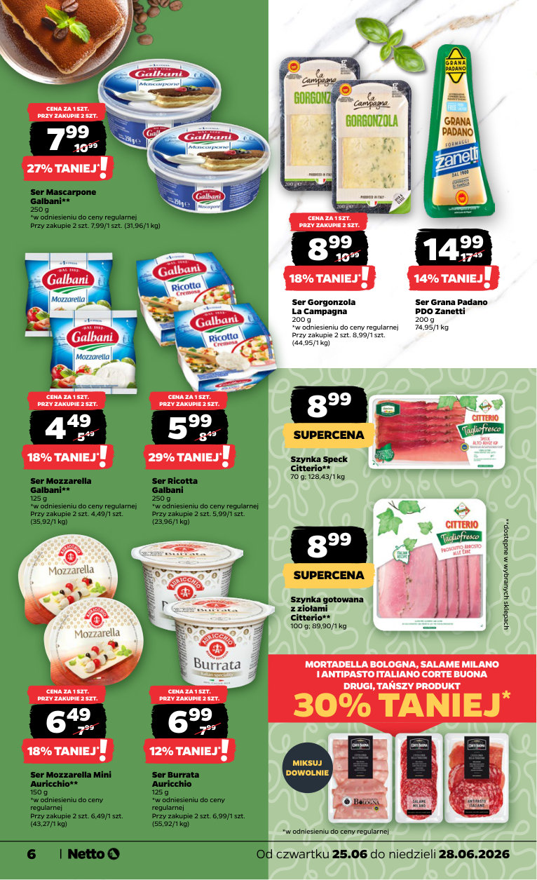Netto gazetka promocyjna 25.06-28.06.2026 — strona 6 z 22