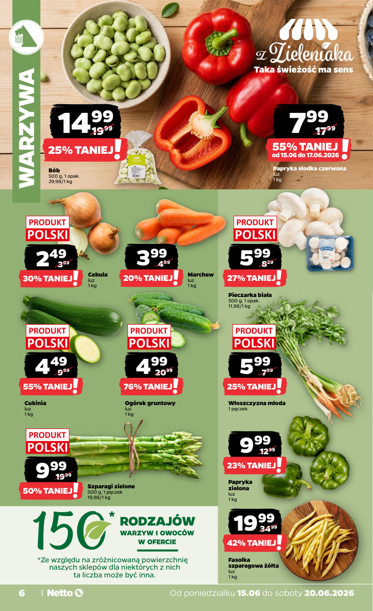 Netto gazetka promocyjna 15.06-20.06.2026 — strona 6 z 35