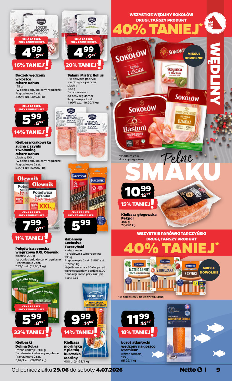 Netto gazetka promocyjna 29.06-04.07.2026 — strona 9 z 37