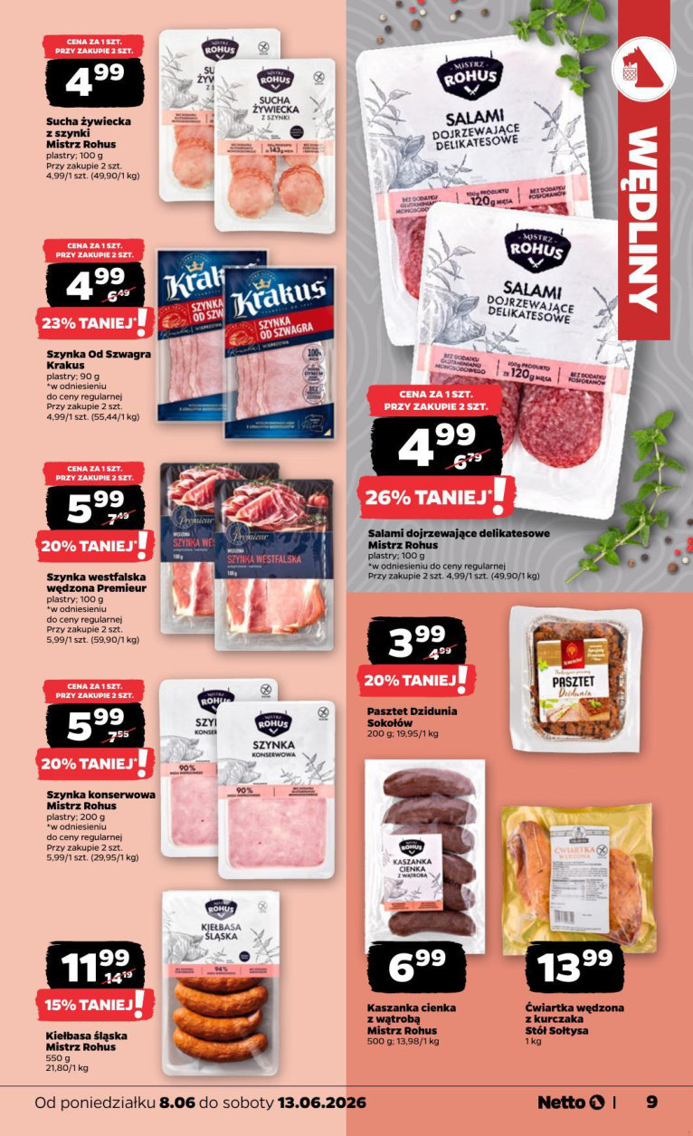Netto gazetka promocyjna 08.06-13.06.2026 — strona 9 z 41