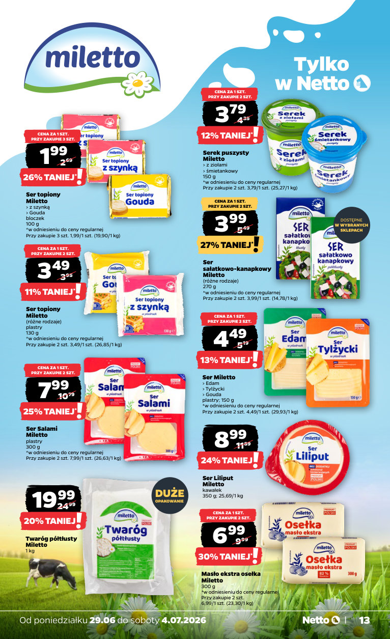 Netto gazetka promocyjna 29.06-04.07.2026 — strona 13 z 37
