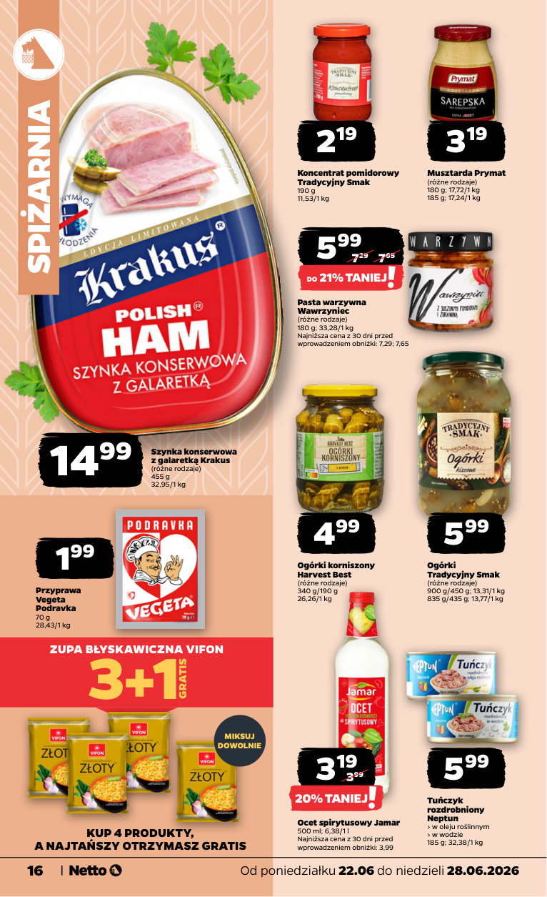 Netto gazetka promocyjna 22.06-28.06.2026 — strona 16 z 35