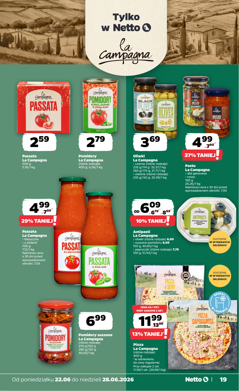 Netto gazetka promocyjna 22.06-28.06.2026 — strona 19 z 35