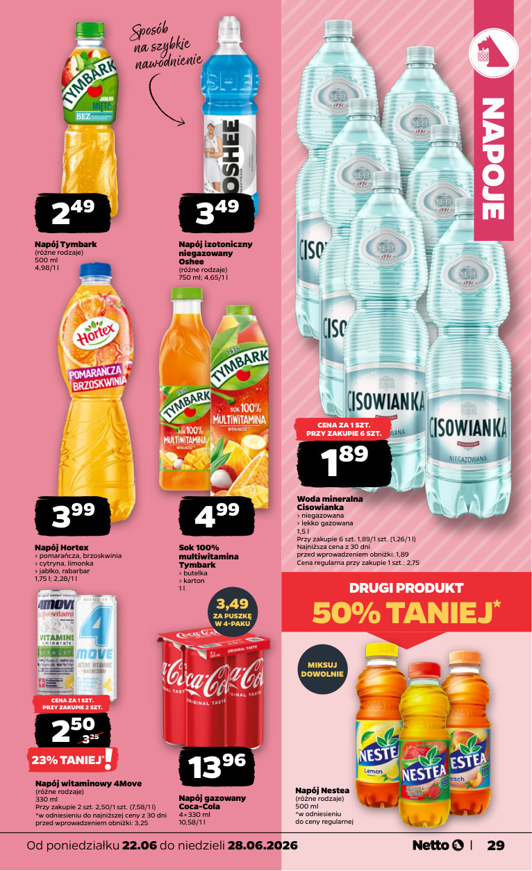 Netto gazetka promocyjna 22.06-28.06.2026 — strona 29 z 35