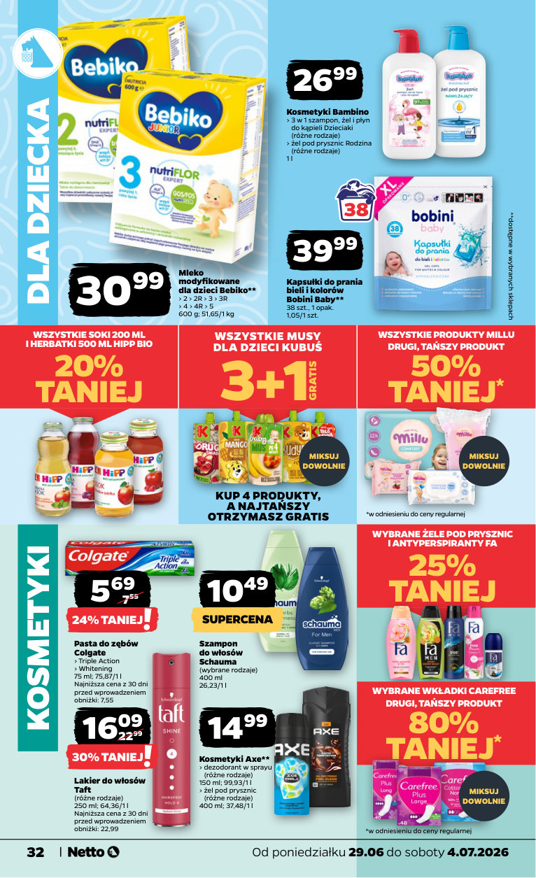 Netto gazetka promocyjna 29.06-04.07.2026 — strona 32 z 37