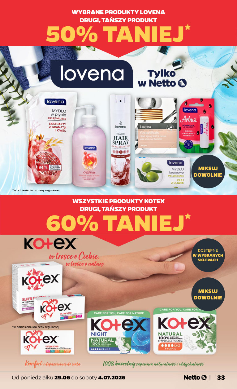 Netto gazetka promocyjna 29.06-04.07.2026 — strona 33 z 37