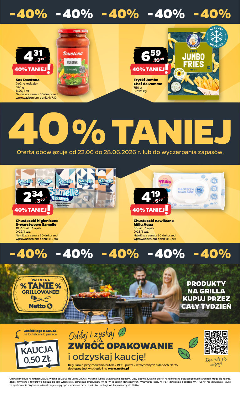 Netto gazetka promocyjna 22.06-28.06.2026 — strona 34 z 35