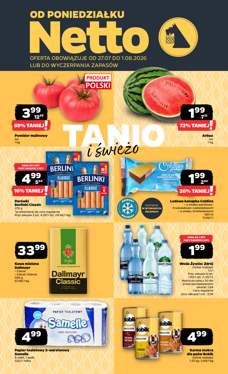 Netto gazetka promocyjna 27.07-01.08.2026 — strona 1 z 33