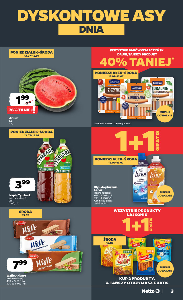 Netto gazetka promocyjna 13.07-18.07.2026 — strona 3 z 34