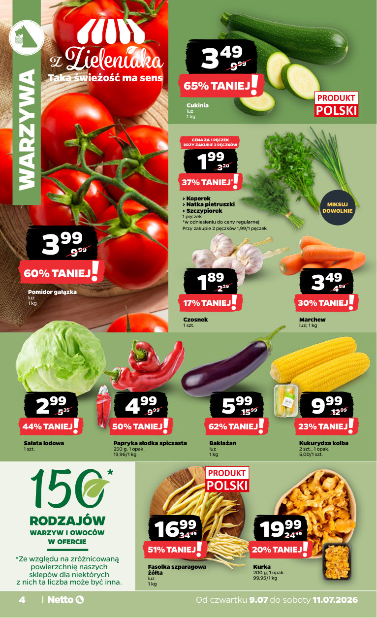 Netto gazetka promocyjna 09.07-11.07.2026 — strona 4 z 24