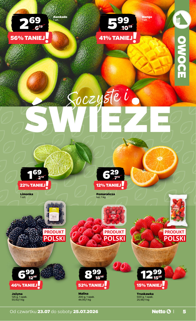 Netto gazetka promocyjna 23.07-25.07.2026 — strona 5 z 33