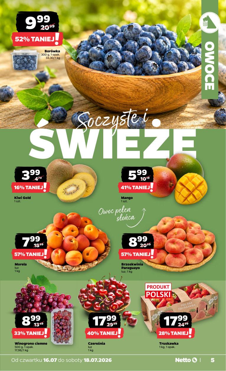 Netto gazetka promocyjna 16.07-18.07.2026 — strona 5 z 22