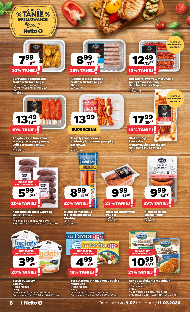 Netto gazetka promocyjna 09.07-11.07.2026 — strona 6 z 24