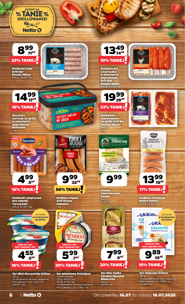 Netto gazetka promocyjna 16.07-18.07.2026 — strona 6 z 22