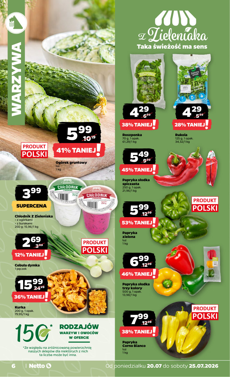 Netto gazetka promocyjna 20.07-25.07.2026 — strona 6 z 33