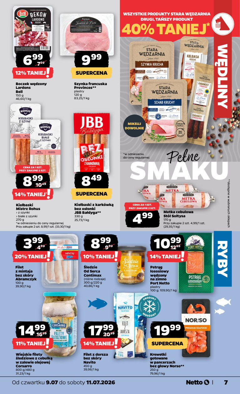 Netto gazetka promocyjna 09.07-11.07.2026 — strona 7 z 24