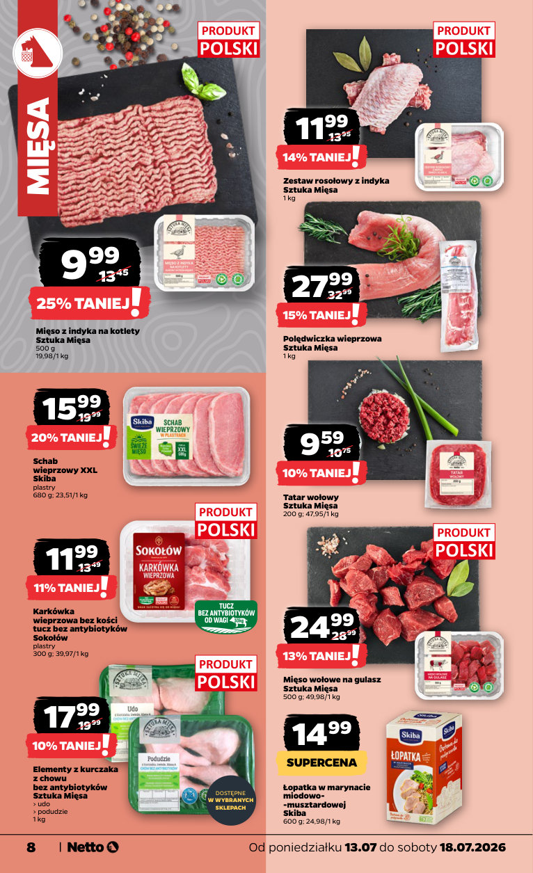 Netto gazetka promocyjna 13.07-18.07.2026 — strona 8 z 34