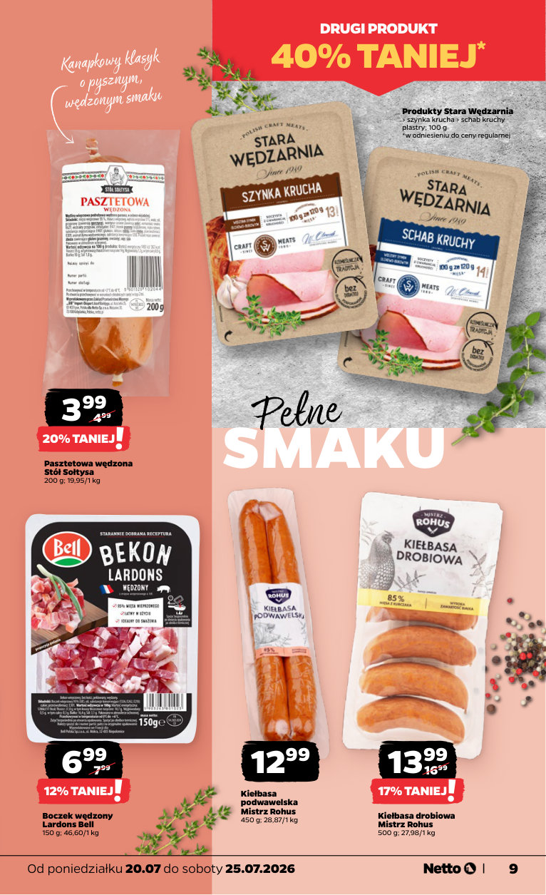 Netto gazetka promocyjna 20.07-25.07.2026 — strona 9 z 33