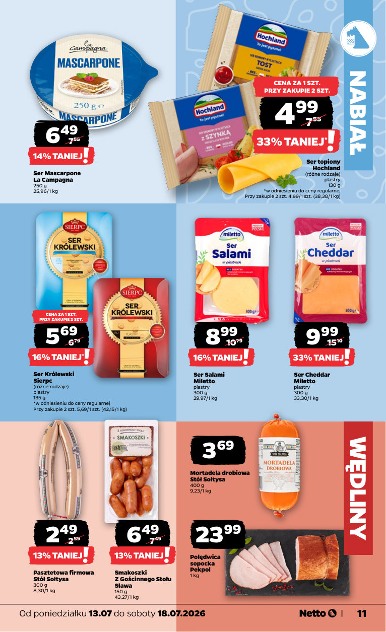 Netto gazetka promocyjna 13.07-18.07.2026 — strona 11 z 34